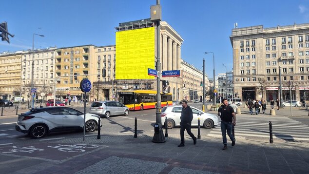 Reklama wielkoformatowa Warszawa PLAC KONSTYTUCJI Piękna .jpg